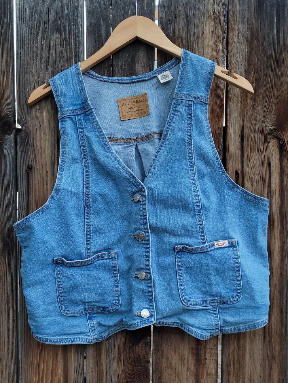 XL Levi's Denim Vest